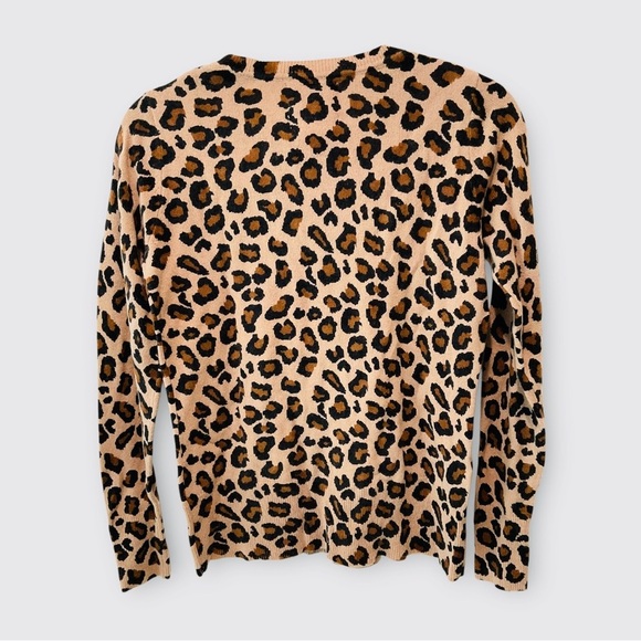 Cynthia Rowley Leopard Print Sweater - Picture 3 of 4
